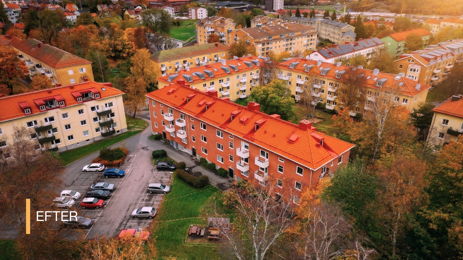 efter påbyggnation